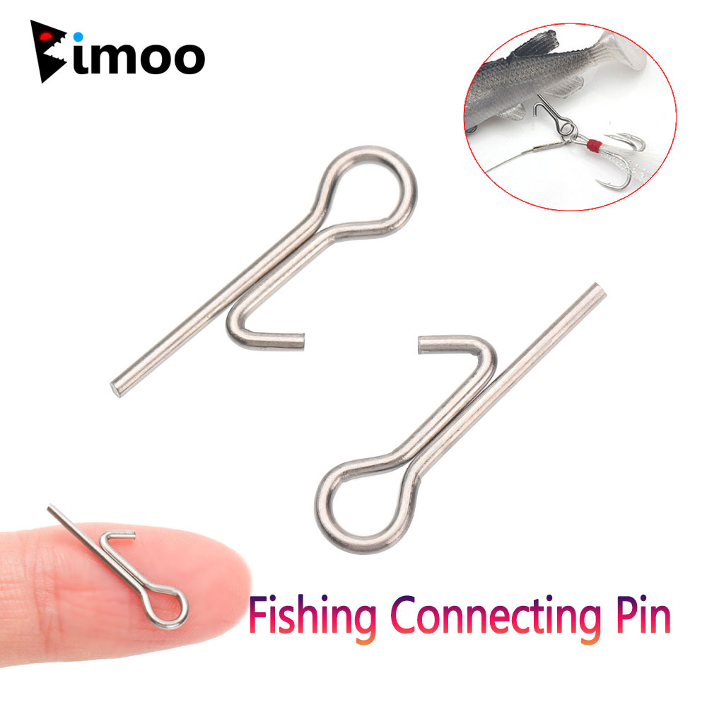 Fishing Lure Accessories - 50/100개 낚시 미끼 스파이크 훅 연결