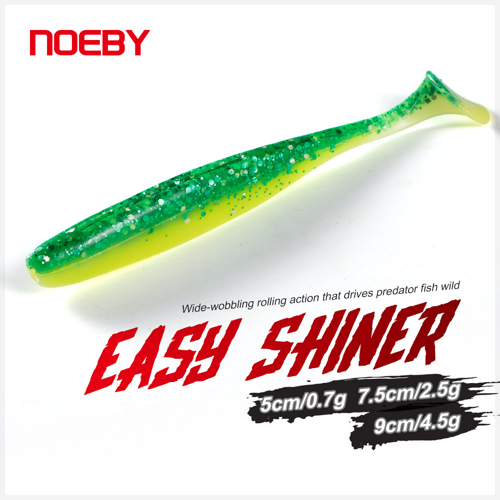 Fishing Lure Soft Plastic - Noeby 이지 샤이너 실리콘 샤드 낚시