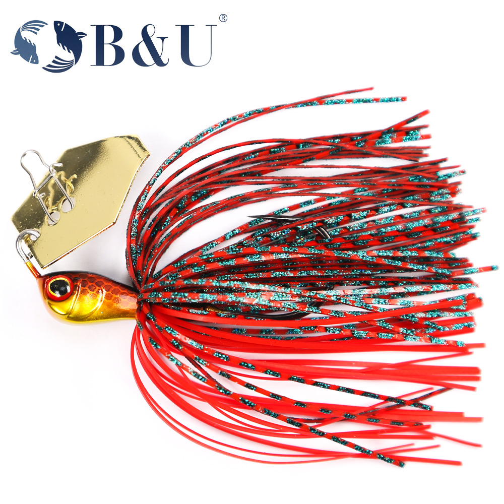 Fishing Lure Blade Bait - B&U 낚시 루어 Chatter Bait Spinner