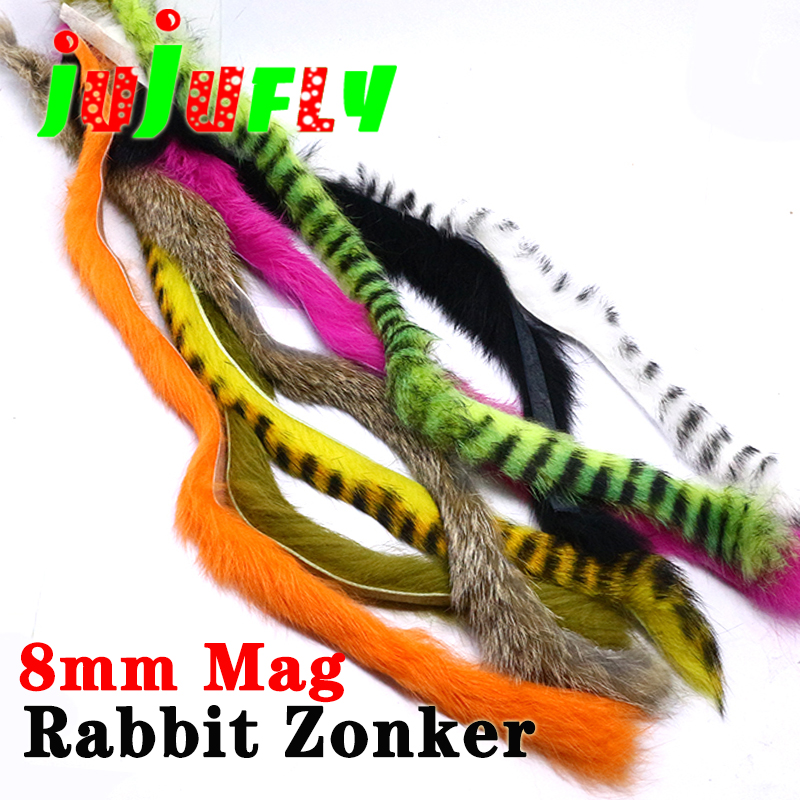 Fishing Lure Spinnerbait - 3스트립/팩 플라이 타잉 매그넘 존커 래빗