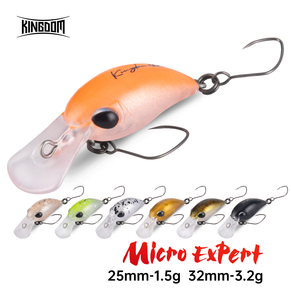 Fishing Lure Crankbait - 킹덤 피싱 루어 마이크로 엑스퍼트 미노우