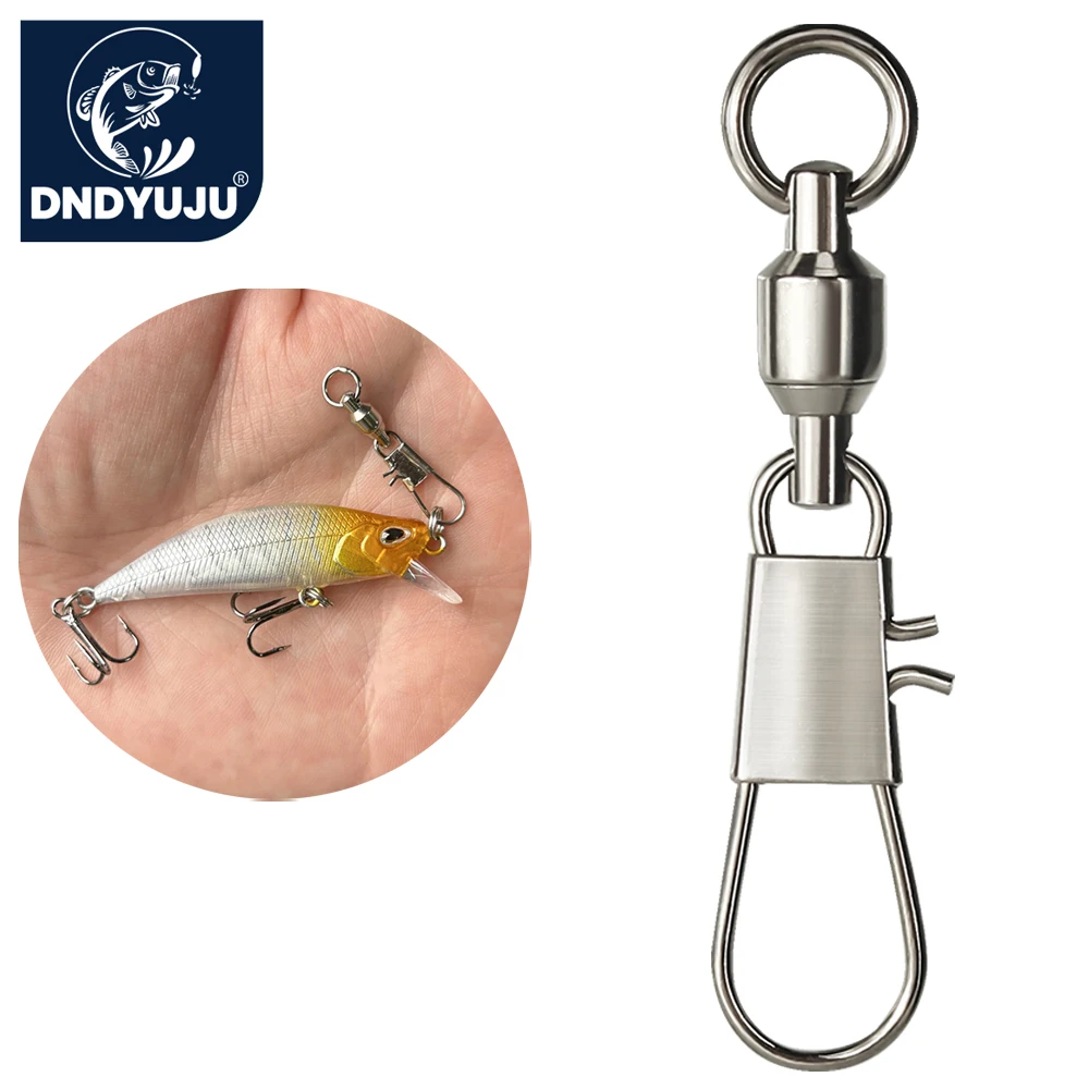 Fishing Lure Accessories - DNDYUJU 50개입 낚시 스위블 볼 베어링