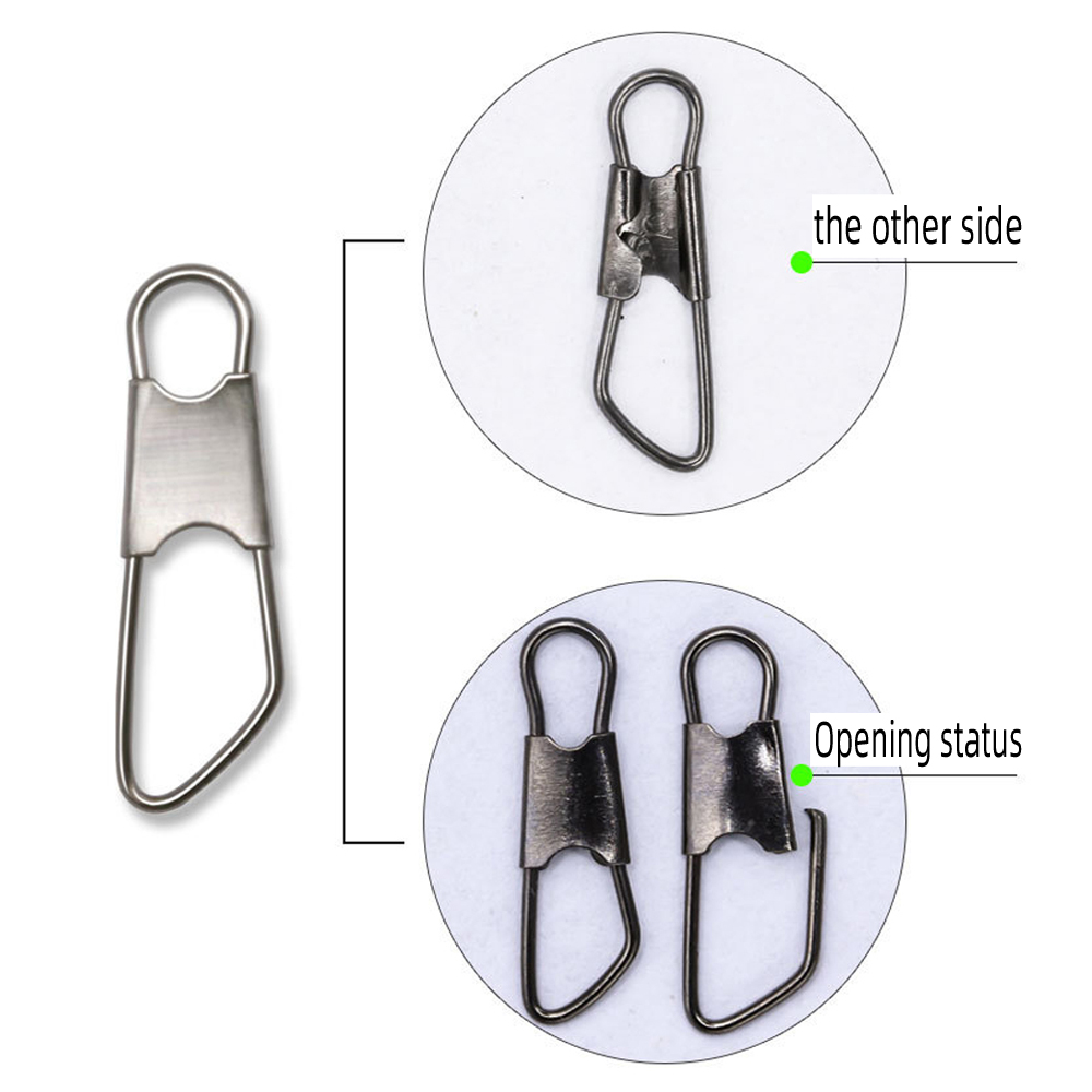 DNDYUJU 100pcs 탄소강 낚시 루어 커넥터 낚 - Fishing Lure Accessories 리뷰 및 가격