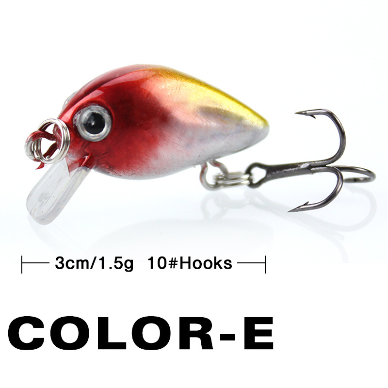 낚시 미끼 작은 미노우 미니 흔들림 3cm 1.5g 마 - Fishing Lure Crankbait 리뷰 및 가격