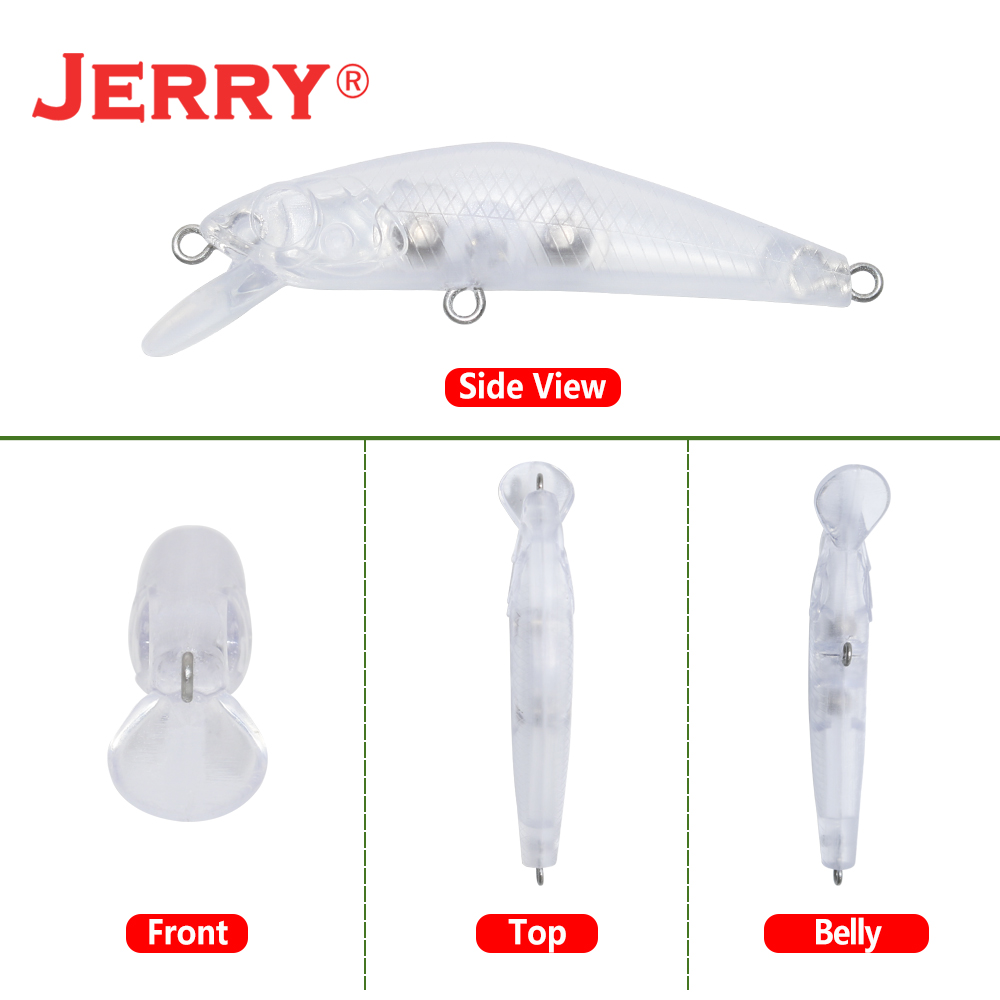 Jerry 팬 마이크로 미노우 지역 송어 배스 워 블러 - Fishing Lure Jerkbait 리뷰 및 가격