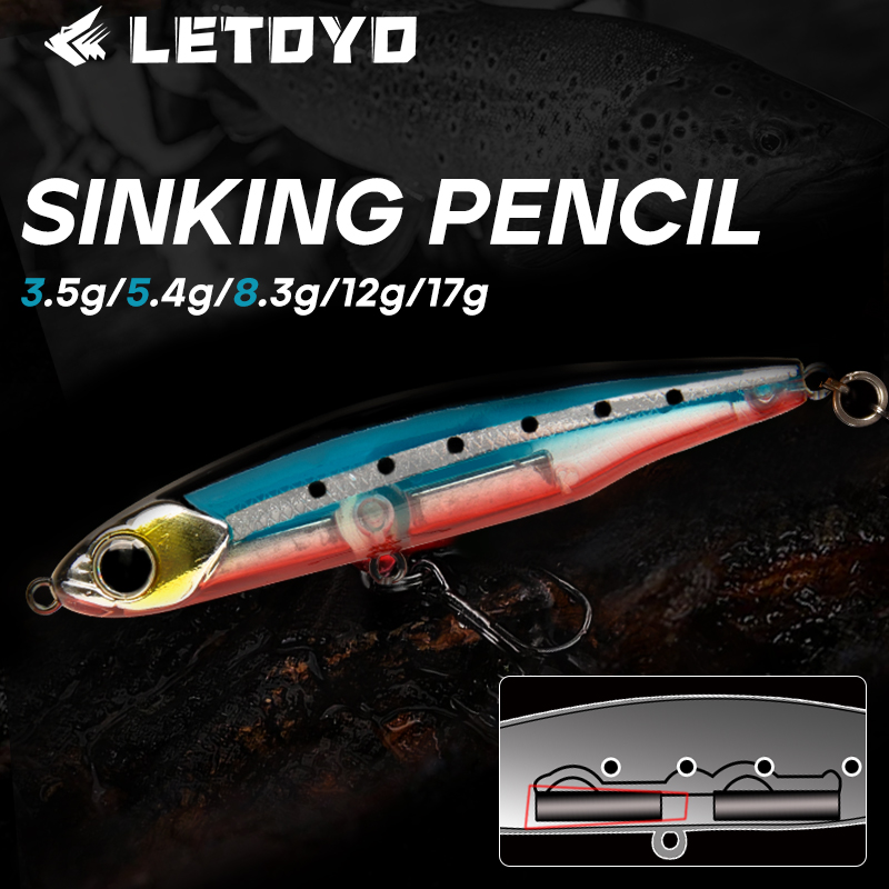 레토요 싱킹 펜슬 17g 12g-3.5g 인조 미끼 하 - Fishing Lure Spinnerbait 리뷰 및 가격