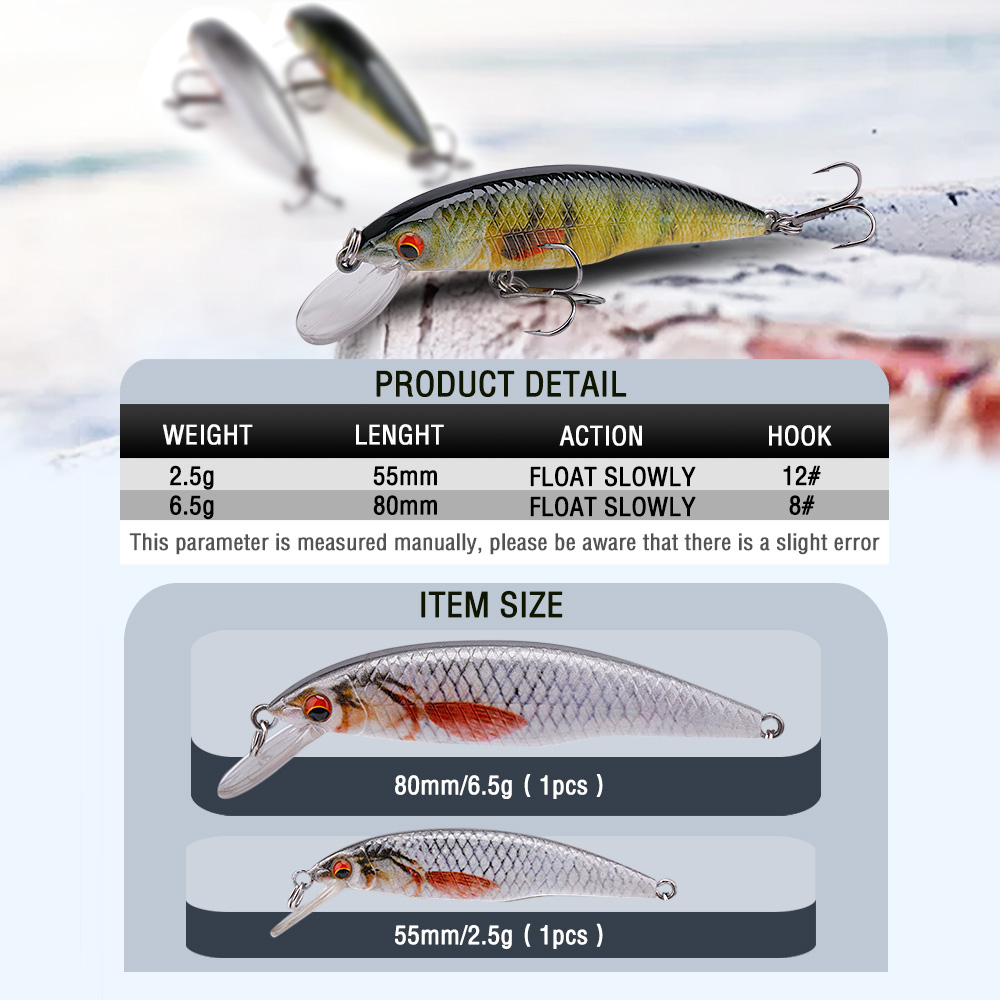 GOBASS 저크베이트 사냥 낚시 미끼 파이크 미끼 미 - Fishing Lure Jerkbait 리뷰 및 가격