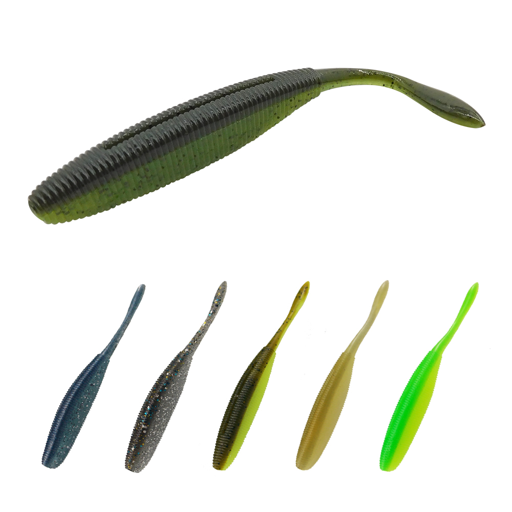 ESFISHING 드라이브 쉐드 100mm 8개입 페스 - Fishing Lure Soft Plastic 리뷰 및 가격