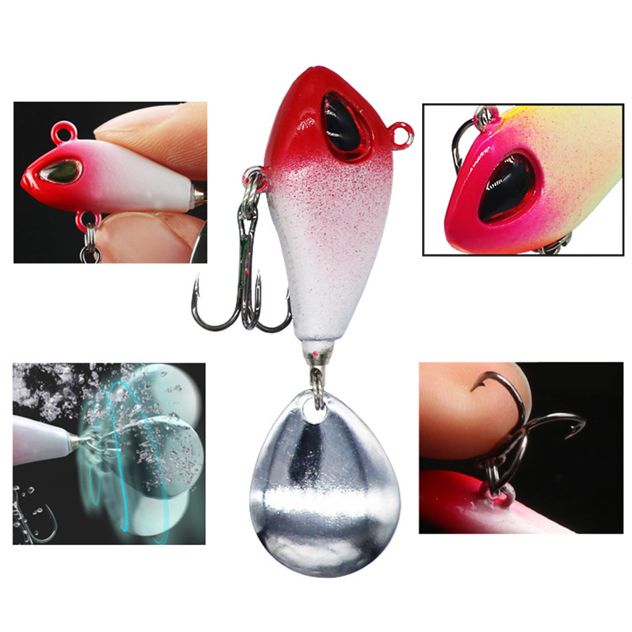메탈 바이브 낚시용 마이크로 스피너베이트 배스 트라웃  - Fishing Lure Blade Bait 리뷰 및 가격