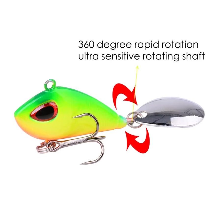 메탈 바이브 낚시용 마이크로 스피너베이트 배스 트라웃  - Fishing Lure Blade Bait 리뷰 및 가격