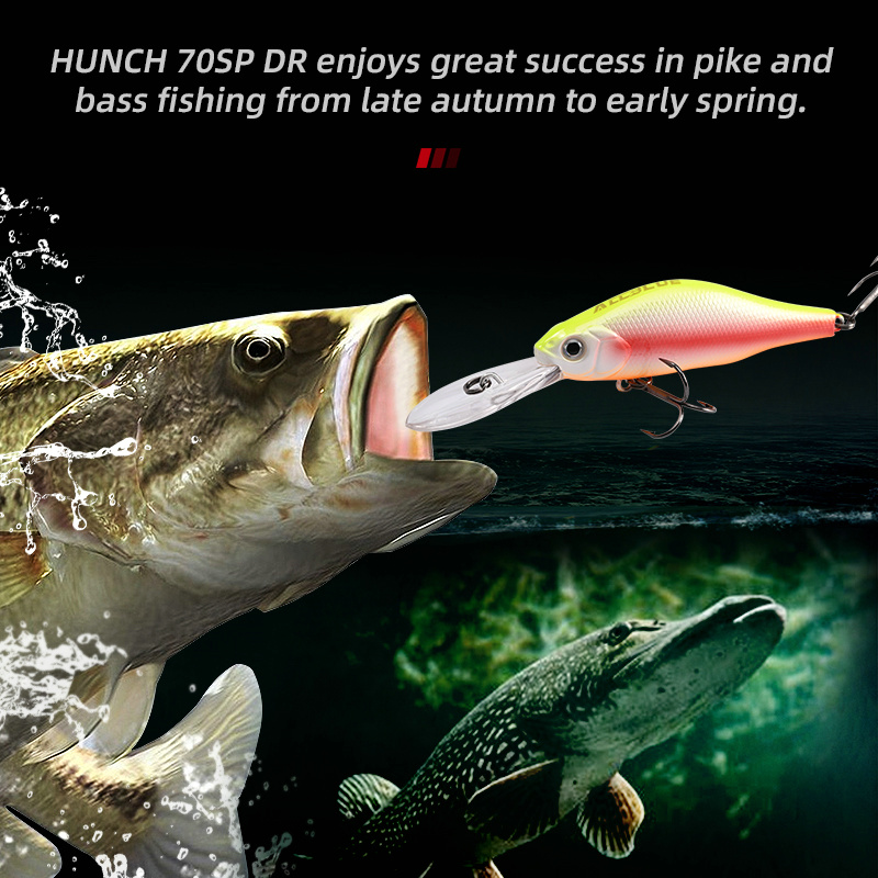 ALLBLUE-huntch 70SP DR 전문 낚시 루 - Fishing Lure Spinnerbait 리뷰 및 가격