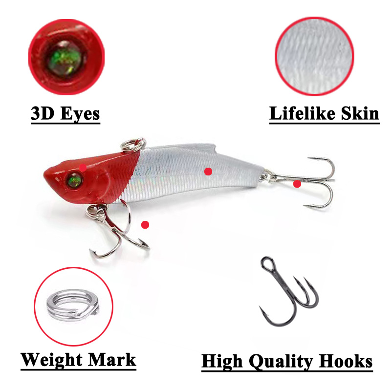 Fuheno-VIB 인공 미끼 1 개 7.5cm 18g - Fishing Lure Crankbait 리뷰 및 가격