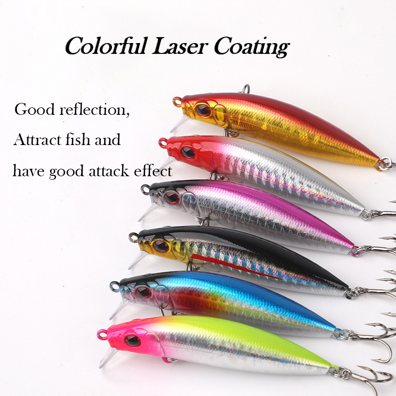 테스타 75mm, 7g, 가라앉는 형태의 미노우형 루어 - Fishing Lure Jerkbait 리뷰 및 가격