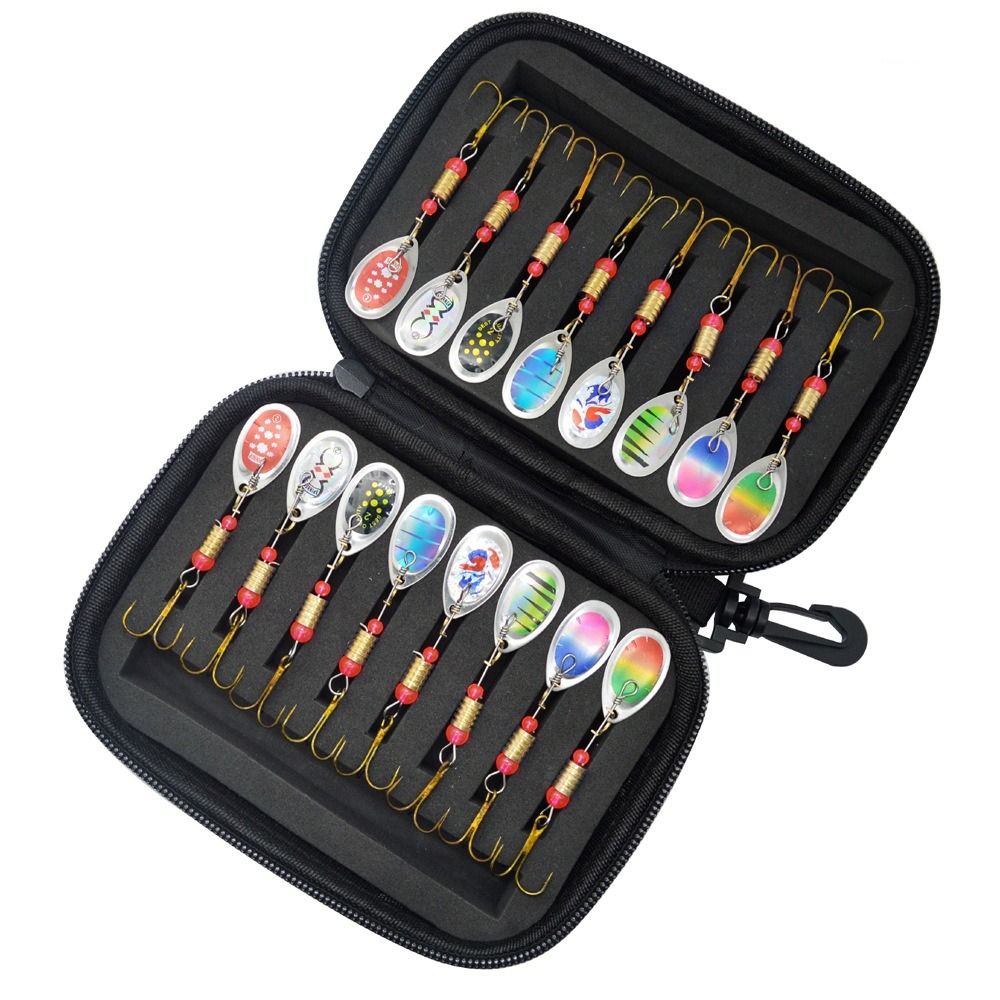 회전 글리터 스피너 낚시 미끼 보관 케이스 지깅 미끼  - Fishing Lure Spinnerbait 리뷰 및 가격