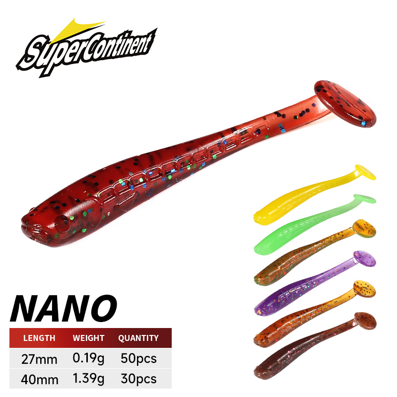 슈퍼 대륙 소프트 미끼 새로운 미노우 4cm/30pcs - Fishing Lure Soft Plastic 리뷰 및 가격